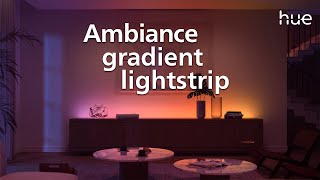 Philips Hue Gradient Lightstrip Versatile Smart LED Lighting [upl. by Droc871]