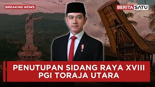 🔴 Breaking News  Pidato Wapres Gibran di Sidang Raya ke18 PGI [upl. by Nongim53]