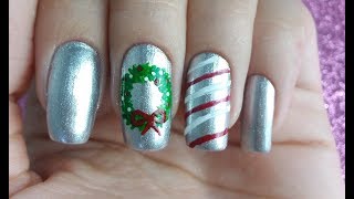 UNHAS DECORADAS PARA O NATAL [upl. by Enigroeg]