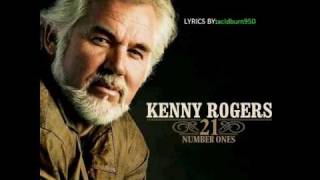 Kenny Rogers  LADY LYRICS [upl. by Doone695]