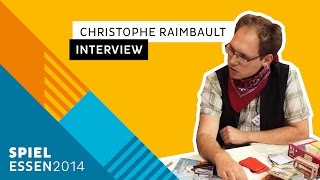 Essen 2014  Day 1  Interview Christophe Raimbault  Ludonaute  VF [upl. by Euqimod]