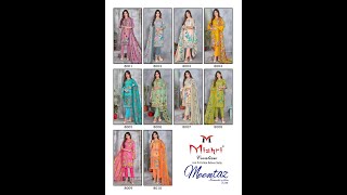 Mishri Creation Mumtaz Vol 8 Heavy Pure Cotton Suit  Latest Design of Pure Cotton Pakistani Suit [upl. by Donalt]