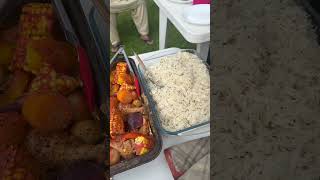 Food made in outdoor oven shamilacooksoutdoorovenrecipehaltyfood [upl. by Teresina]