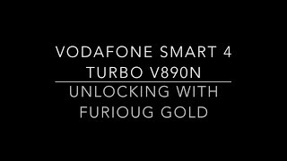 How to Unlock Vodafone Smart 4 Turbo V890N with Furious Gold AMDO  Qualcomm SMART TOOL [upl. by Siro]