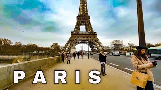 Paris France LIVE  Paris Winter Walk  Walk in Paris 2024 [upl. by Joey319]