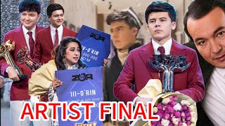 Artist 4Mavsum 20son FINAL 21092024 TVga chiqmagan videolar batafsil [upl. by Slohcin]