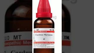 carduusmarians mothertincture homeopathic for fatty liver shortvideo [upl. by Ellie]