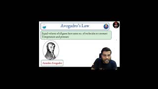 avogadros law by arvind arora sir chemistry class 11 [upl. by Burty]