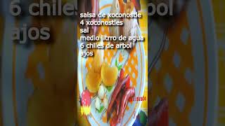 salsa de xoconostle 2 recetas cocinando cooking [upl. by Imij]