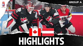 Highlights  Canada vs Austria  2024 MensWorlds [upl. by Mailli]