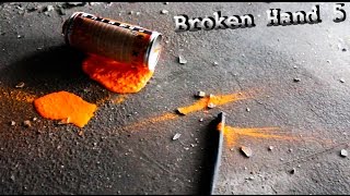 Broken Hand 5 quotHesky Onequot Graffiti Leipzig 2016 [upl. by Notxam]