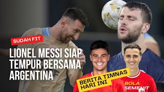 Messi siap tempur 🔥 Maarten paes mulai bahas timnas indonesia tampil di piala dunia😱 [upl. by Sikras927]