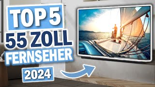 Beste 55 ZOLL FERNSEHER im Vergleich  Top 5 55 Zoll Fernseher 2024 [upl. by Lauer]