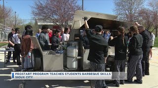 Prostart Program Teaches Students Barbeque Skills [upl. by Everick]