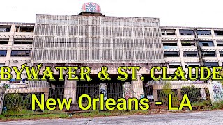 🚶‍♂️Walking Tour Bywater amp St Claude Neighborhood  New Orleans LA [upl. by Nelloc]