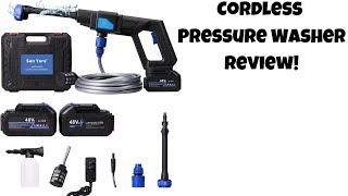 San Yare Cordless Pressure Washer [upl. by Mayhew]