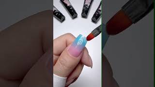 Quick and easy poly nail gel demo videoshorthowtoapplymagneticlashes [upl. by Helas]