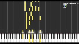 How to play  Arisa quotMeraviglioso amore mioquot Tutorial Piano [upl. by Rahmann]