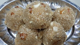 ગોળ નાં ચુરમાંના લાડુ બનાવવાની રીત  Churma Ladoo Recipe in Gujarati  Churma na Ladva Banavani Rit [upl. by Inafets505]