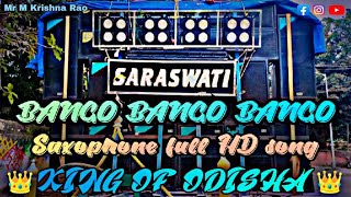 Bango bango bango 🎵 Full HD live recording saxophone song  Saraswati musical  M Krishna Rao [upl. by Benenson]