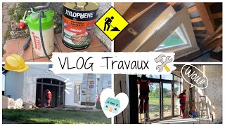 VLOG Travaux 15  La verrière est posée [upl. by Hun320]