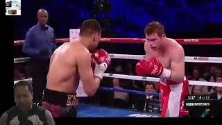 Saul Canelo Alvarez Vs Amir Khan Highlights Canelo Big Punch [upl. by Yanej]