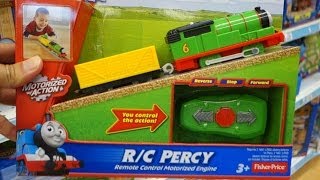 Checking Out RC PERCY  Trackmaster Motorized Railway [upl. by Lrac536]