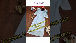 Whatsapp no6281703406  Price 399  COD AVAILABLE tops fashion online viralvideo trending [upl. by Lona]