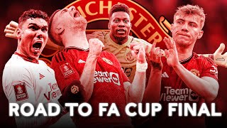 Manchester United Road To Emirates FA Cup Final  Emirates FA Cup 202324 [upl. by Heisser]