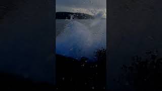 Storm Surge Wave 🏄‍♂️🌊whiffinspit canada canadasurfing surfcanada sooke [upl. by Ycats]