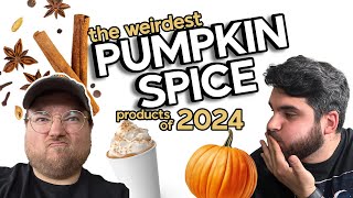 20 BIZARRE Pumpkin Spice Products You Need to See in 2024 [upl. by Oal45]