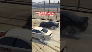 GTA V Drag Racing the Hellcat vs Mustang [upl. by Samara164]