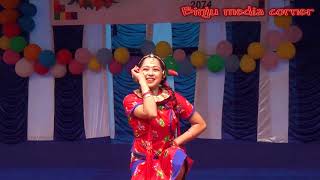 Nepali Traditional dance video  Song amp Dance cover by a Girl [upl. by Yokum]