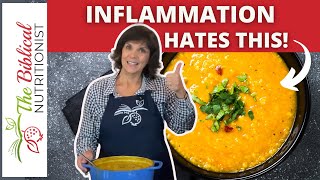 No More Inflammation The Best Anti Inflammatory Soup  AntioxidantRich [upl. by Iarised910]