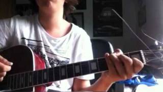 Haloo Helsinki Maailman toisella puolen  guitar cover [upl. by Natika]