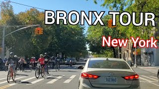 BRONX TOUR PROSPECT AVENUEBOSTON ROAD newyorkbronxtravelusatour [upl. by Atis245]