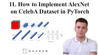 11 PyTorch tutorial  How to implement AlexNet on CelebA Dataset in PyTorch [upl. by Agathy]