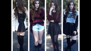 How To  Thigh High amp Knee Socks for Fall [upl. by Tarazi201]