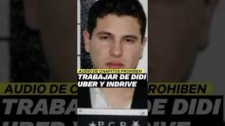 😱 AUDIO Chapitos prohibieron Didi Uber e InDriver en Culiacán☠️🇲🇽shorts mexico noticias [upl. by Adnola181]