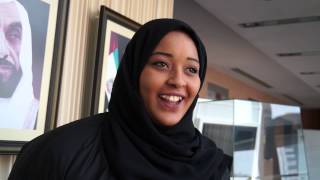 Fatima Al Hosani enjoying UAE fame [upl. by Cato]