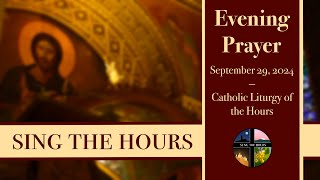 92924 Vespers II Sunday Evening Prayer of the Liturgy of the Hours [upl. by Enram]