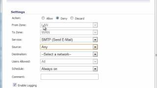 How to Block SMTP Using a SonicWALL Firewall [upl. by Docila]