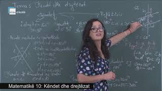 Matematikë 10  Këndet dhe drejtëzat [upl. by Pren]