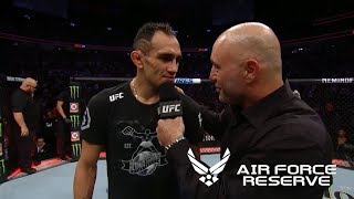 UFC 229 Tony Ferguson amp Anthony Pettis Octagon Interviews [upl. by Ecilegna]