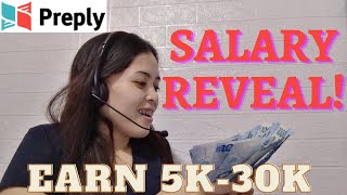 PREPLY SALARY REVEAL  Philippines Tutor [upl. by Brookes464]