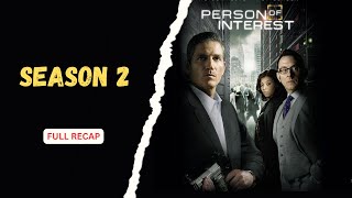 Person Of Interest Season 2 Full Recap [upl. by Ijies]