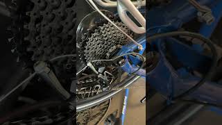 Rear derailleur wont shift to smallest cog part 1 [upl. by Hamer762]