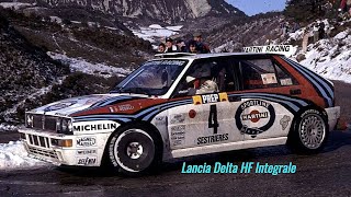 Rétrospective Slot  Didier Auriol  1992  Rallye Monte carlo  Lancia Delta HF  Team Slot [upl. by Newberry]