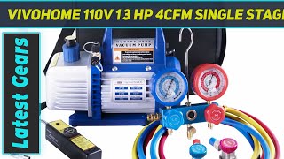 VIVOHOME 110V 13 HP 4CFM Single Stage  Review 2023 [upl. by Lipkin]