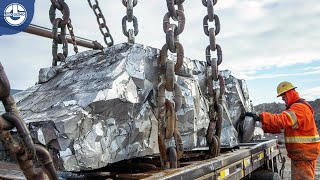 Aluminum Mining Inside the Worlds Largest Aluminum Deposits Mining amp Manufacturing [upl. by Arriat848]